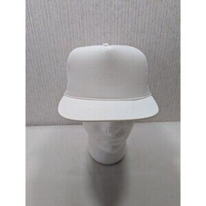 White Cobra Caps Trucker Mesh Snapback Hat Cap
